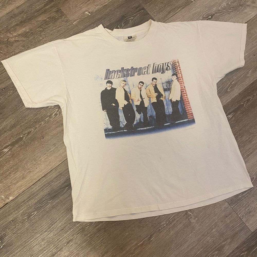❌SOLD‼️❌ VTG Backstreet Boys T-Shirt 1998 Tour Double Sided 90s Distress RARE